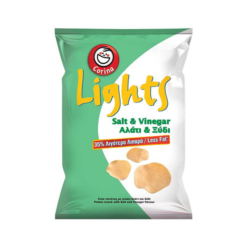 CORINA Lights Salt & Vinegar 36G