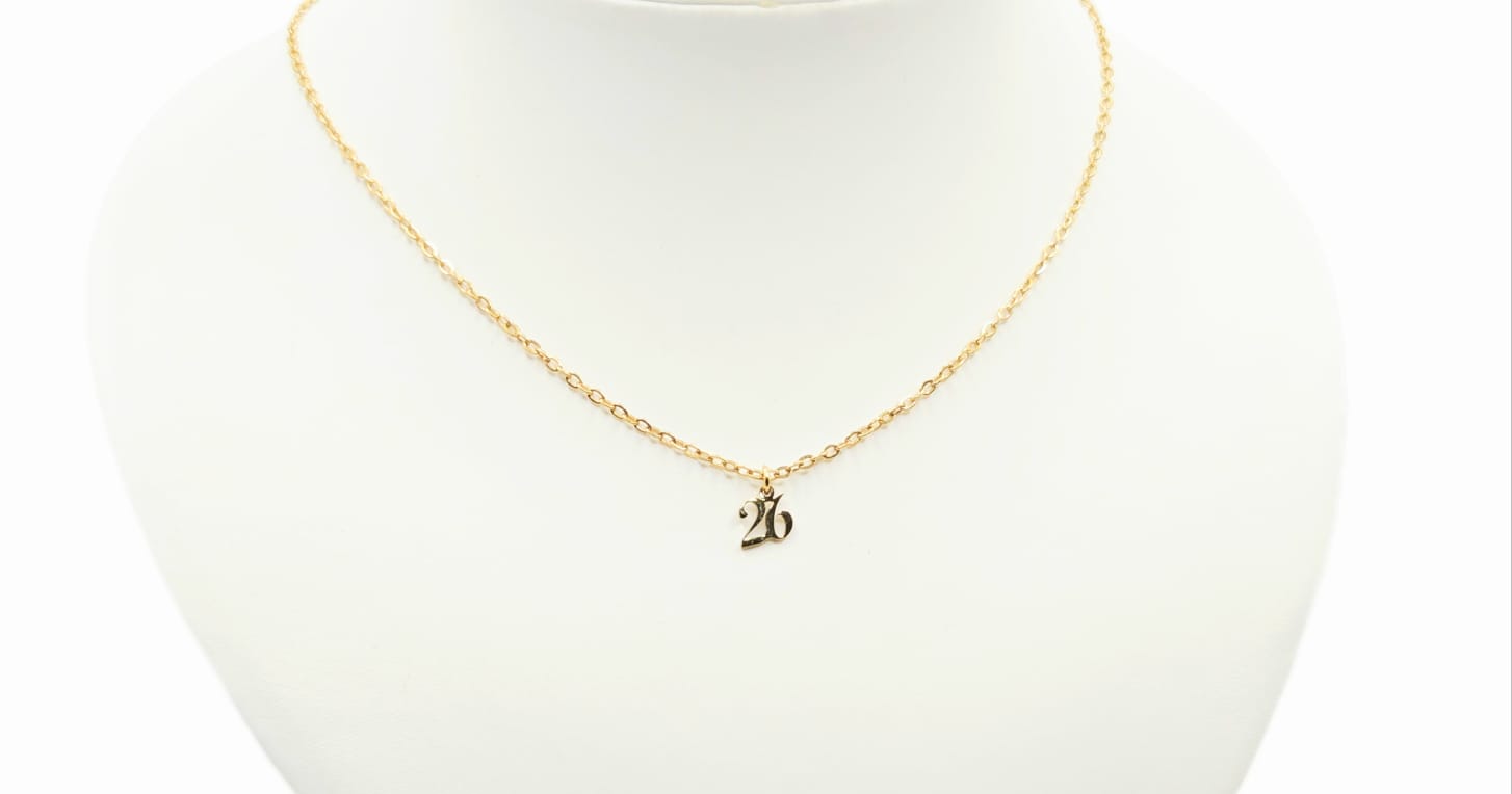 2026 Necklace Gold Stainless steel. Cod. 12