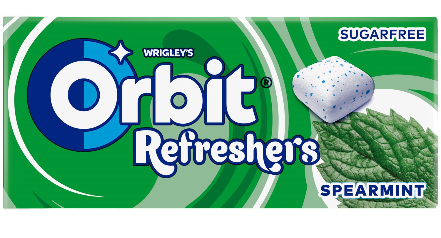ORBIT Refreshers Spearmint x7 15.6G
