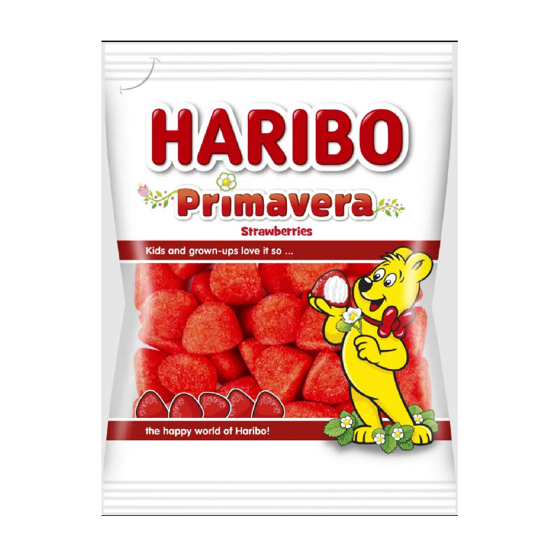 HARIBO Primavera Strawberry 100G