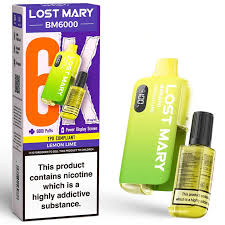 LOST MARY BM6000 REFILLABLE KIT LEMON LIME