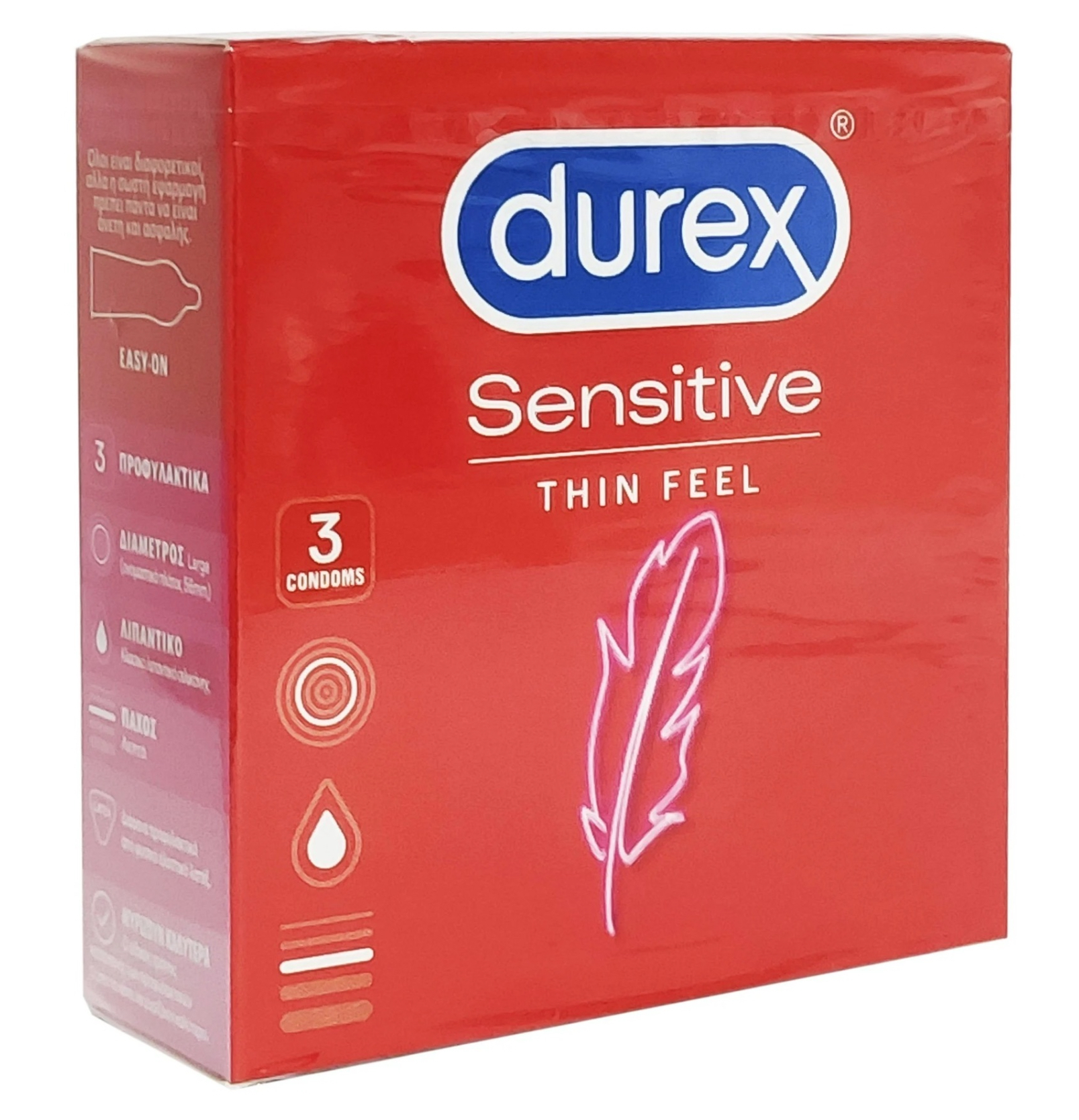 DUREX Sensitive x3 condoms