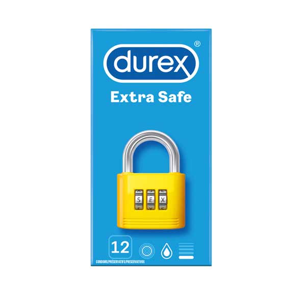 DUREX Extra Safe x12 condoms