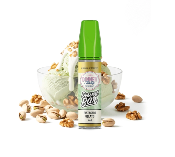 Dinner Lady Dessert Bar Long Fill Pistachio Gelato 14/60ml