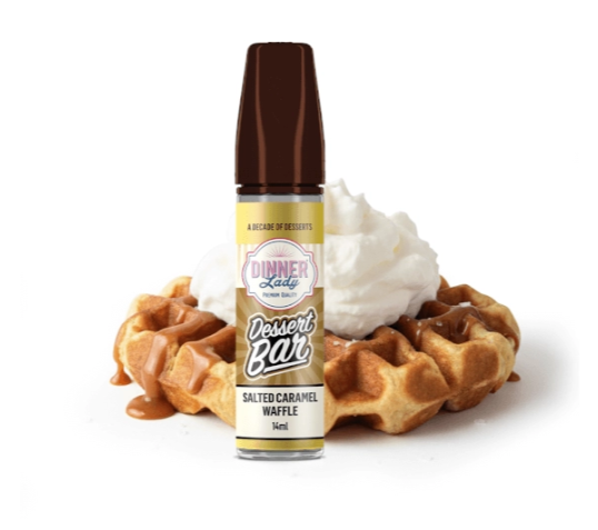 Dinner Lady Dessert Bar Long Fill Salted Caramel Waffle 14/60ml