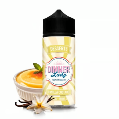 Dinner Lady Desserts Long Fill Vanilla Custard 14/60ml
