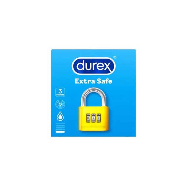DUREX Extra Safe x3 condoms