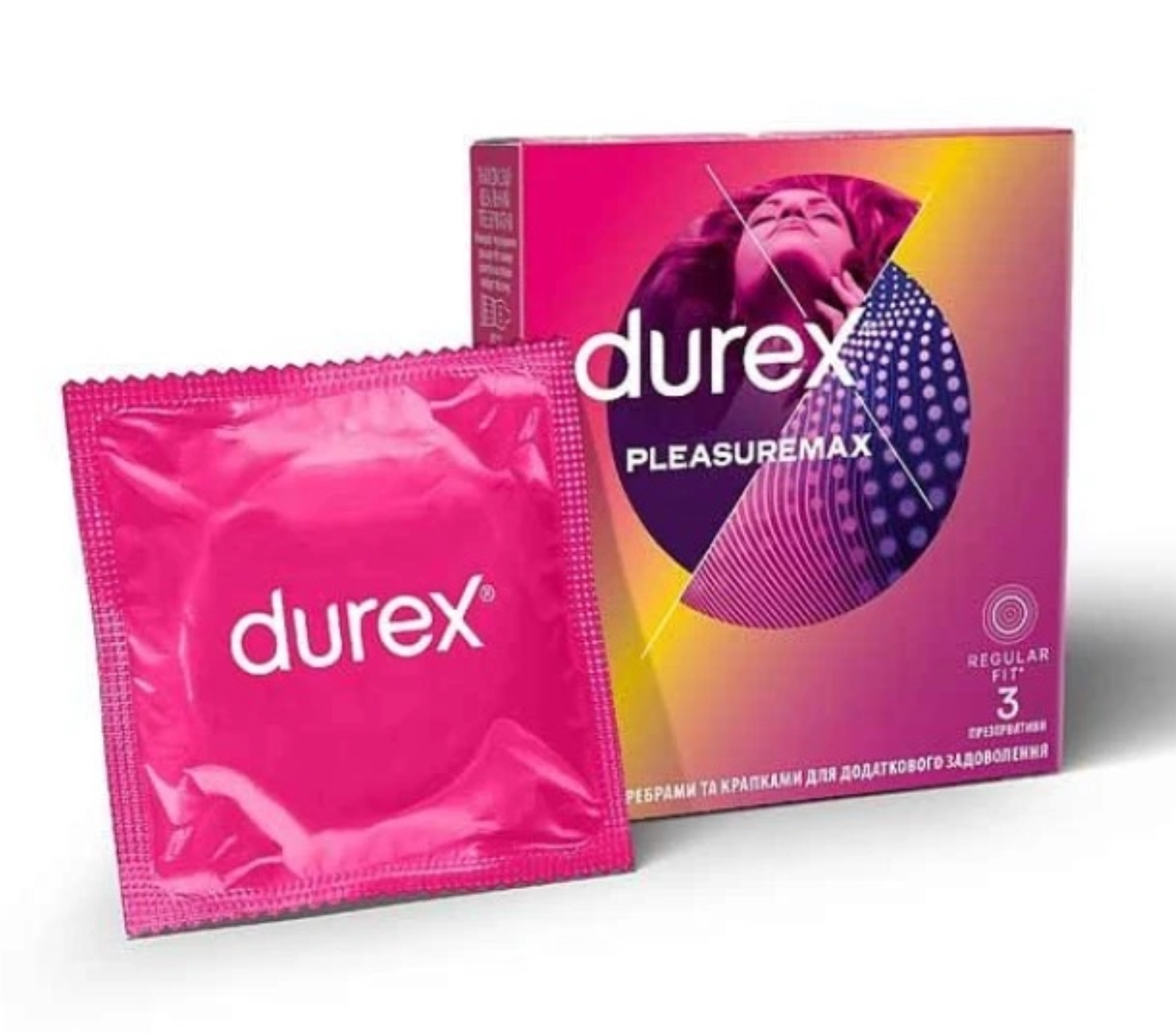 DUREX PleasureMax x3 condoms