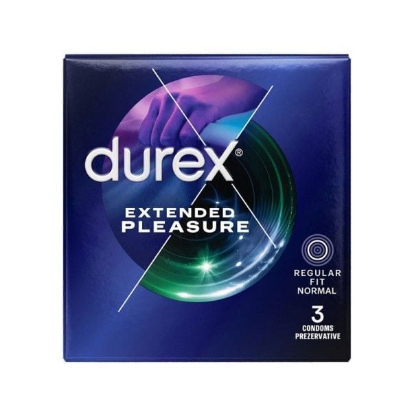 DUREX Extended Pleasure x3 condoms