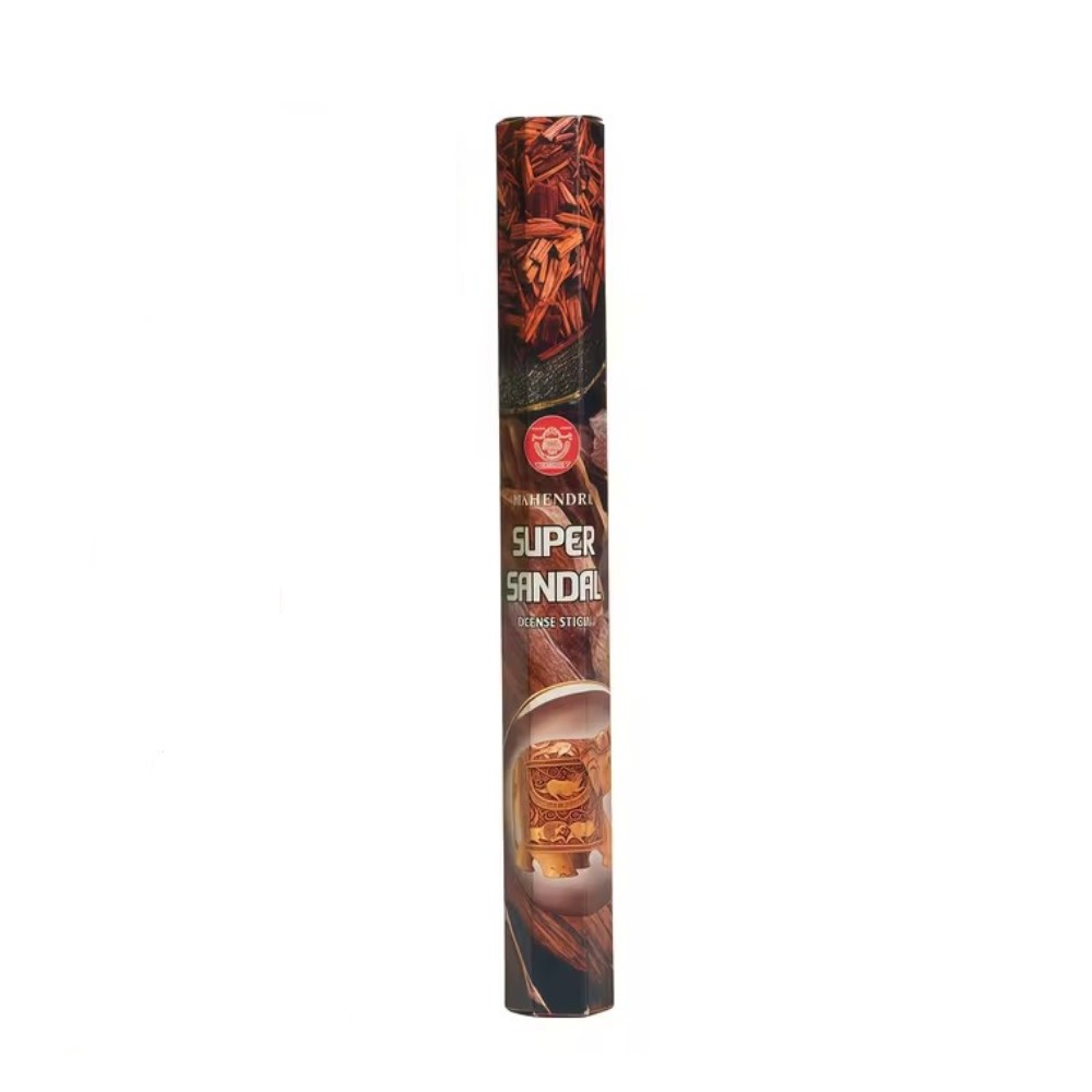Super Sandal Incense Sticks, 20 Pieces, Mahendra