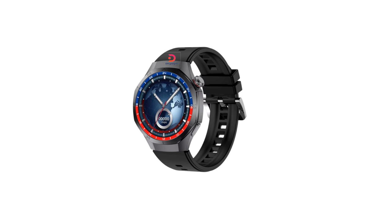 600A-2#Z16 Pro®Smartwatch 1.52″ touchscreen, HD AMOLED, Bluetooth 5.3 – Black
