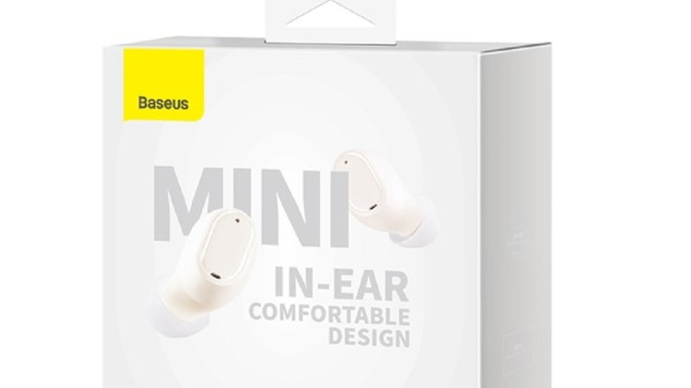 Baseus Headphones In Ear TWS Bowie EZ10 White