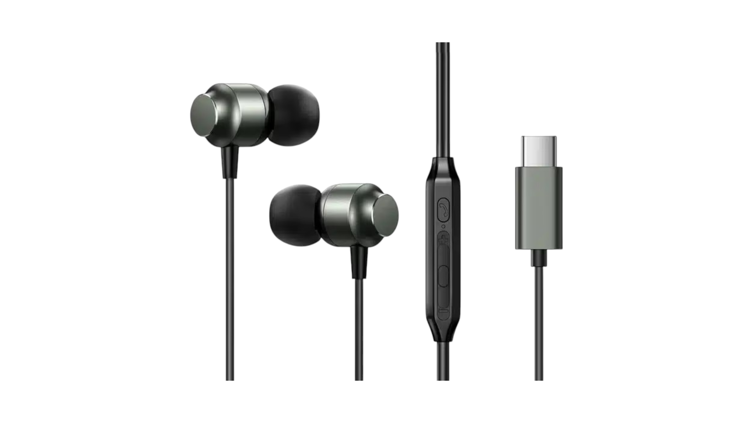 JOYROOM WIRED USB-C EARPHONES JR-EC06 DARK GREY