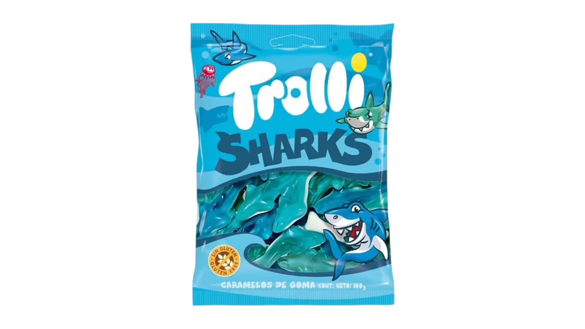TROLLI Sharks 100G
