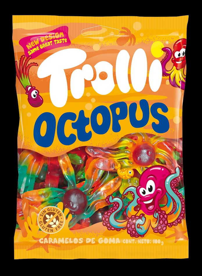 TROLLI Octopus 100G