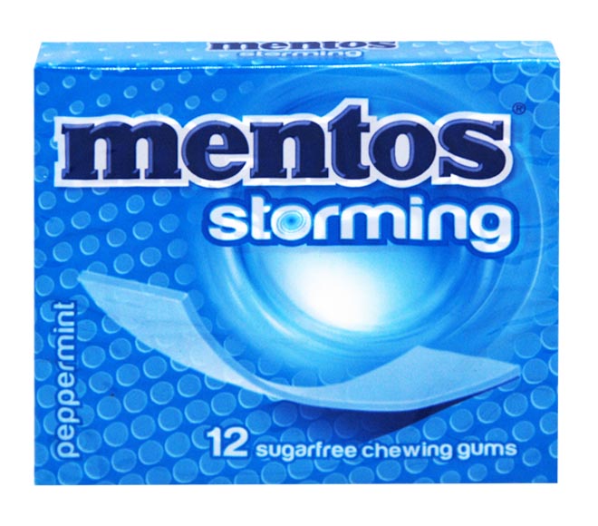 MENTOS Storming Peppermint x12 33G