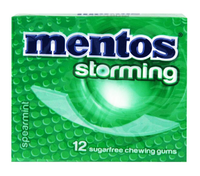 MENTOS Storming Spearmint x12 33G