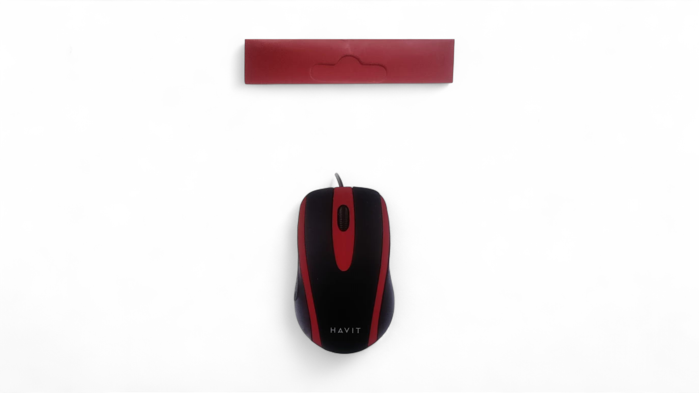 HAVIT WIRED MOUSE HV-MS753 BLACK/RED