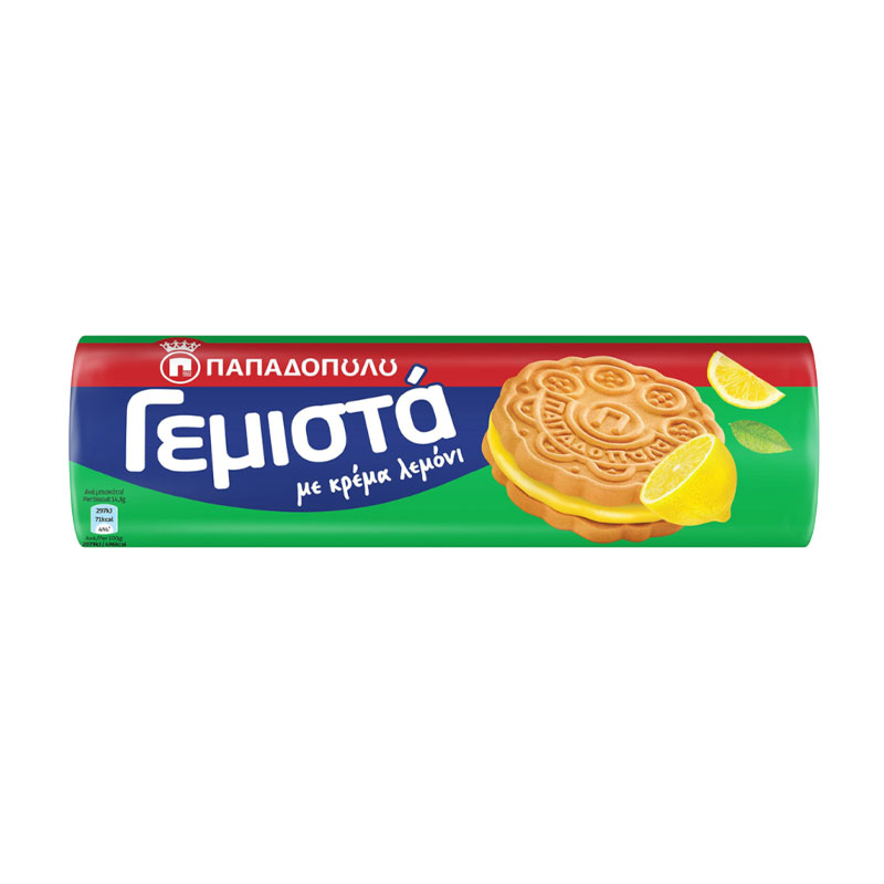 PAPADOPOULOS Biscuits Lemon 200G