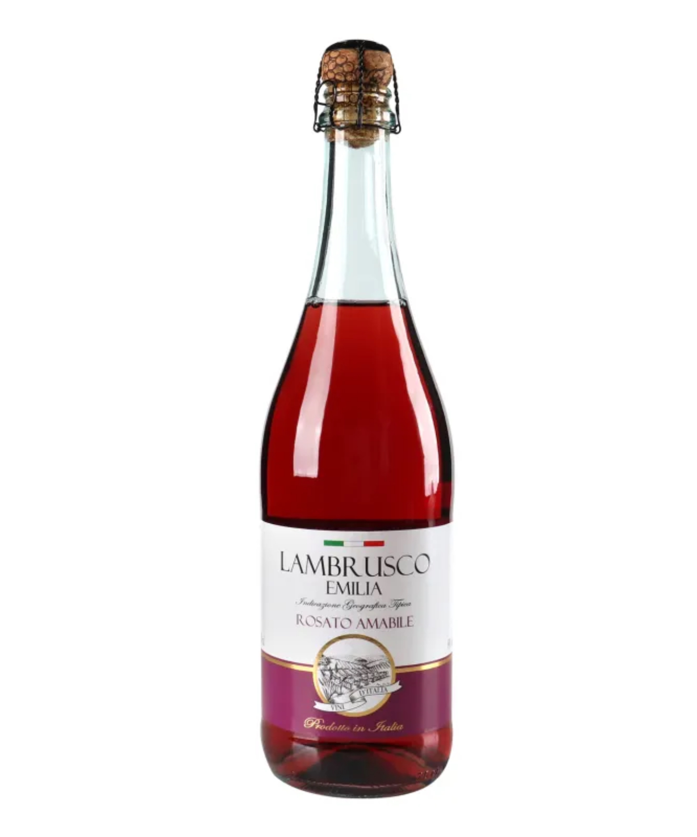 LAMBRUSCO EMILIA Rose Wine 750ML