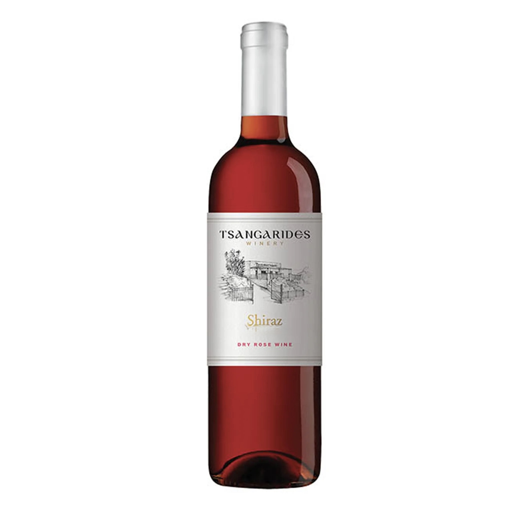 TSANGARIDES Shiraz Dry Rose Wine 750ML