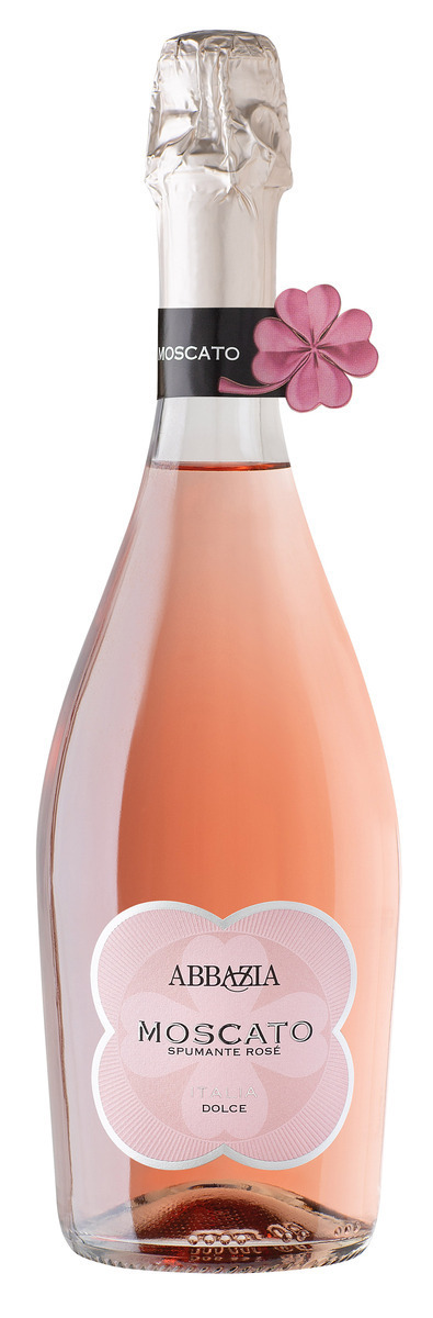 ABBAZIA MOSCATO Rose Wine 750ML