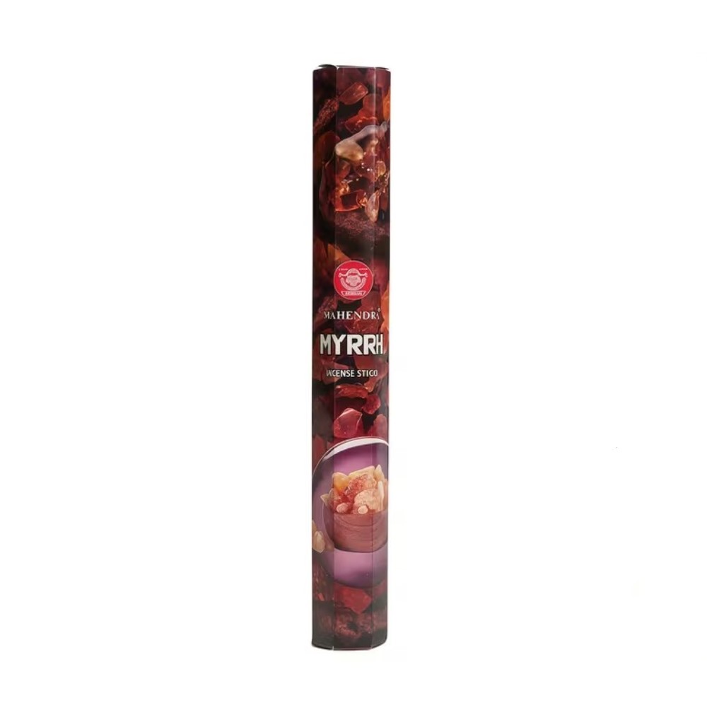 Myrrh Incense Sticks, 20 Pieces, Mahendra