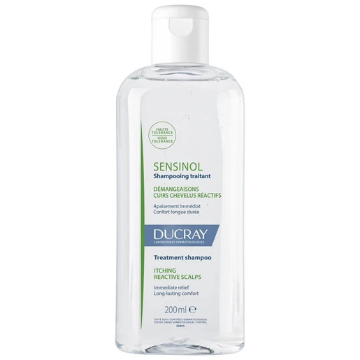 Ducray Sensinol Shampoo 200Ml - For Itching, Reactive Scalp