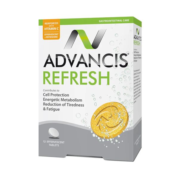 ADVANCIS REFRESH EFFERVESCENT 12TABS