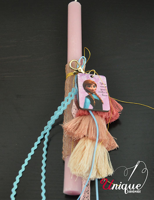 Frozen Anna Easter Candle Lampada