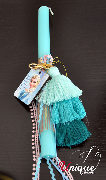 Frozen Elsa Easter Candle Lampada