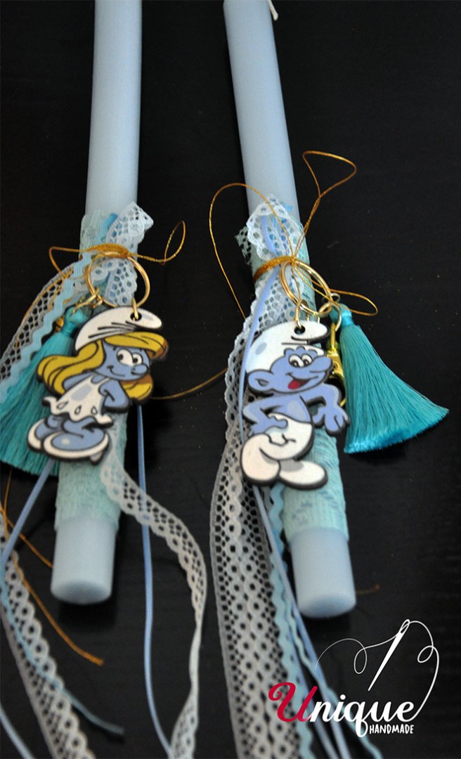 You are My Smusfette Easter Candles Set 2 Lampades