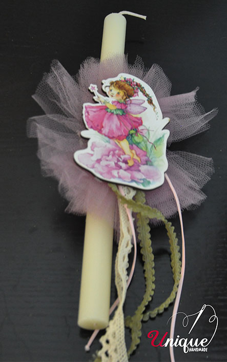 Fairy Easter Candle Lampada