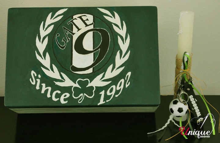 Easter Set Lampada & Wooden Box "OMONOIA"