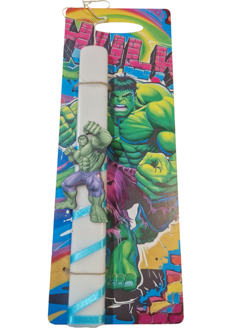 Hulk Easter Candle Lampada