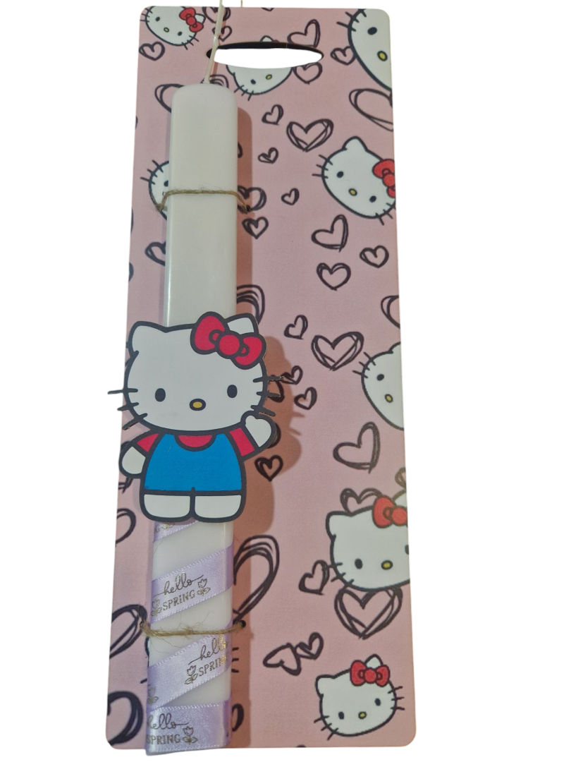 Hello Kitty Easter Candle Lampada