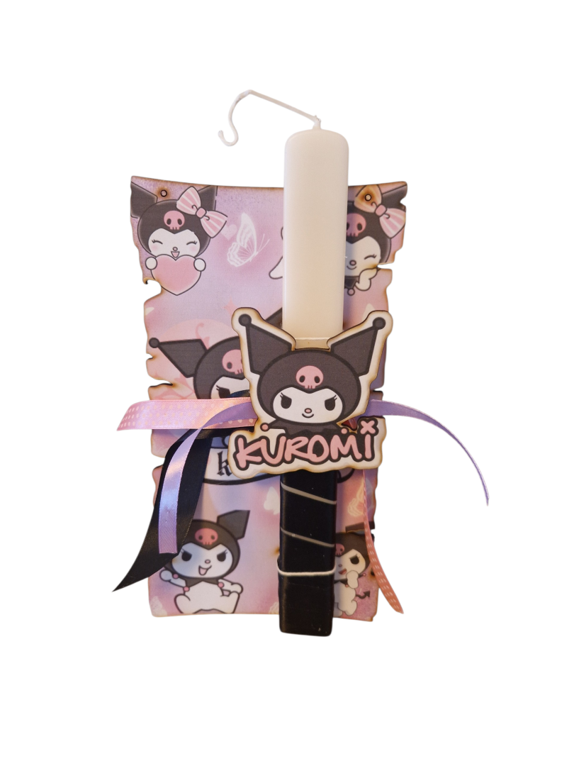 Kuromi 2 Easter Candle Lampada