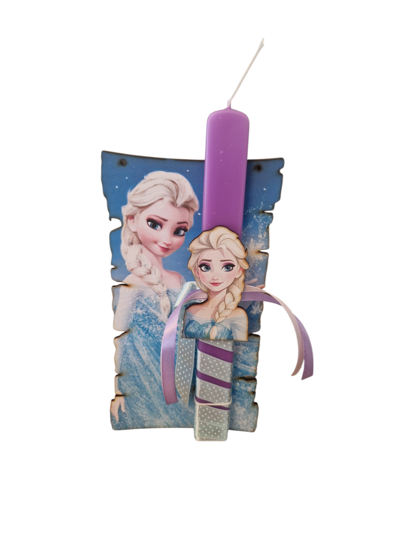 Frozen Easter Candle Lampada