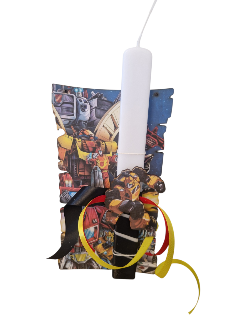 Transformers Easter Candle Lampada