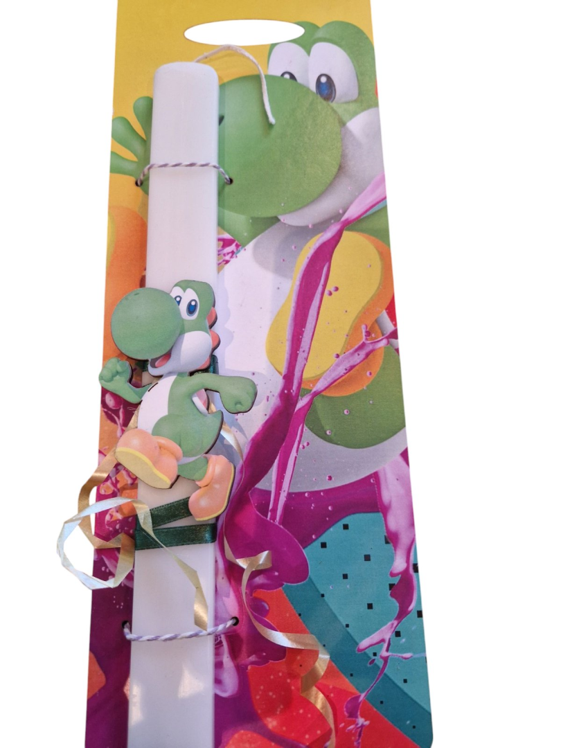 Yoshi Easter Candle Lampada