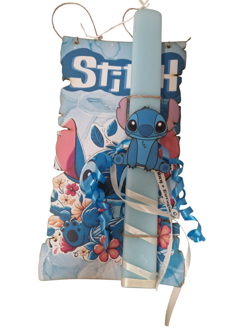 Stitch Easter Candle Lampada
