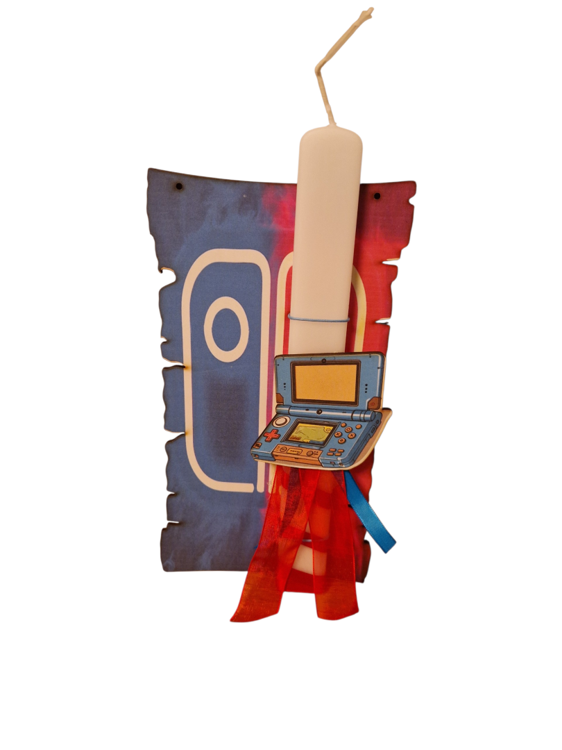 Nintendo Easter Candle Lampada