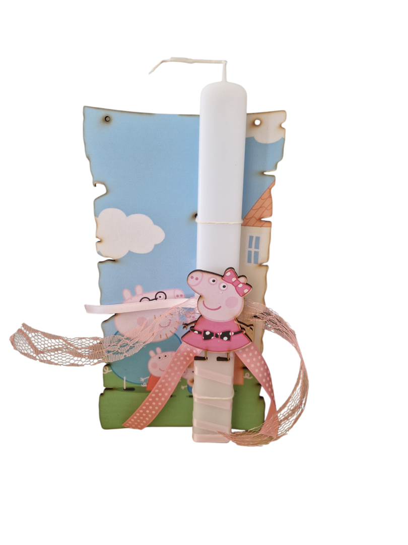 Pepa Pig Easter Candle Lampada