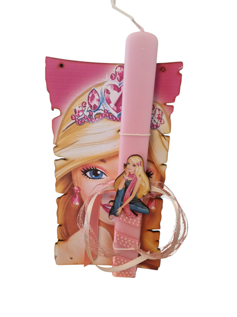 Barbie 2 Easter Candle Lampada