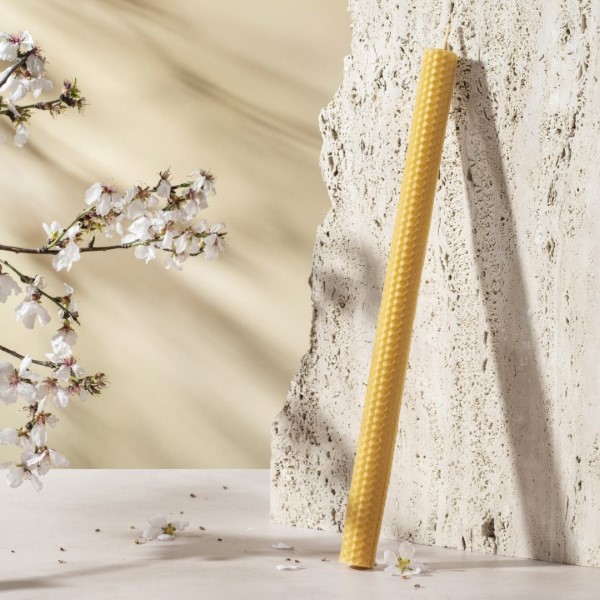 Handmade Beeswax  Easter Candle Lampada