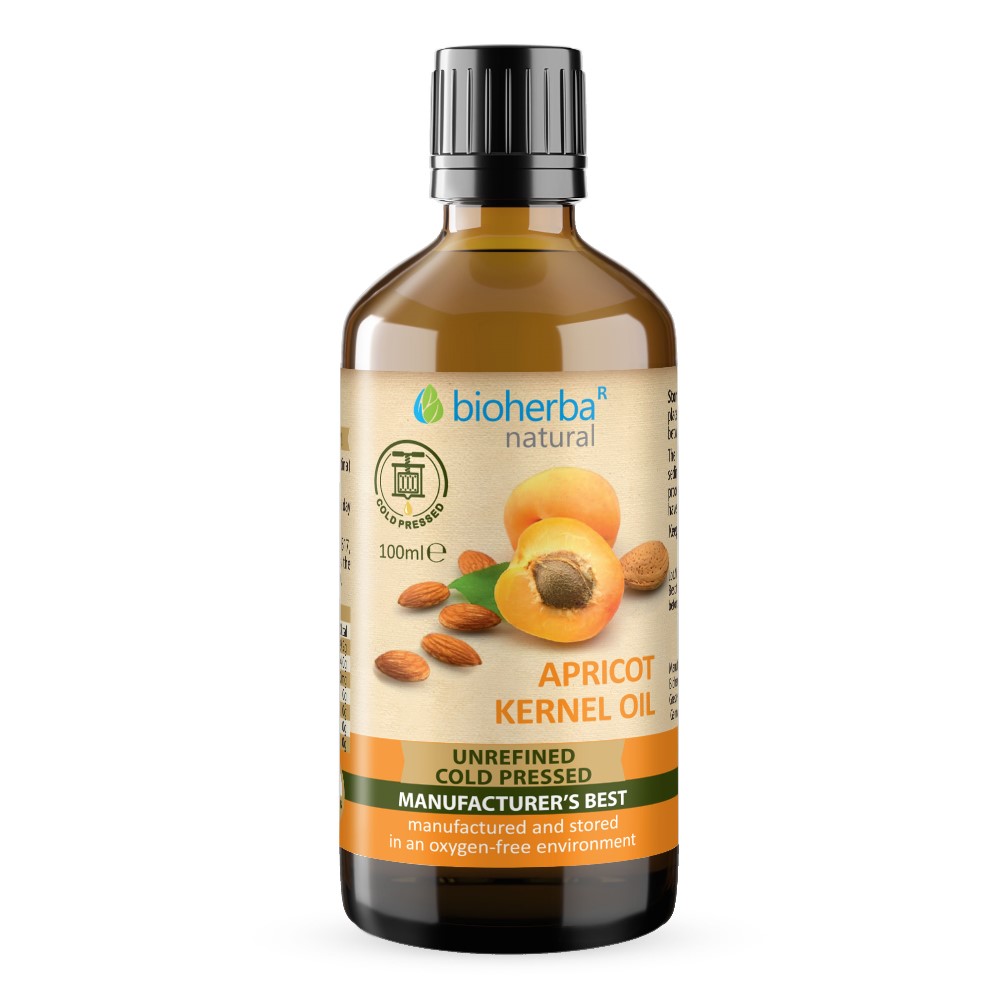 Apricot Kernel Oil, 100 ml, Bioherba
