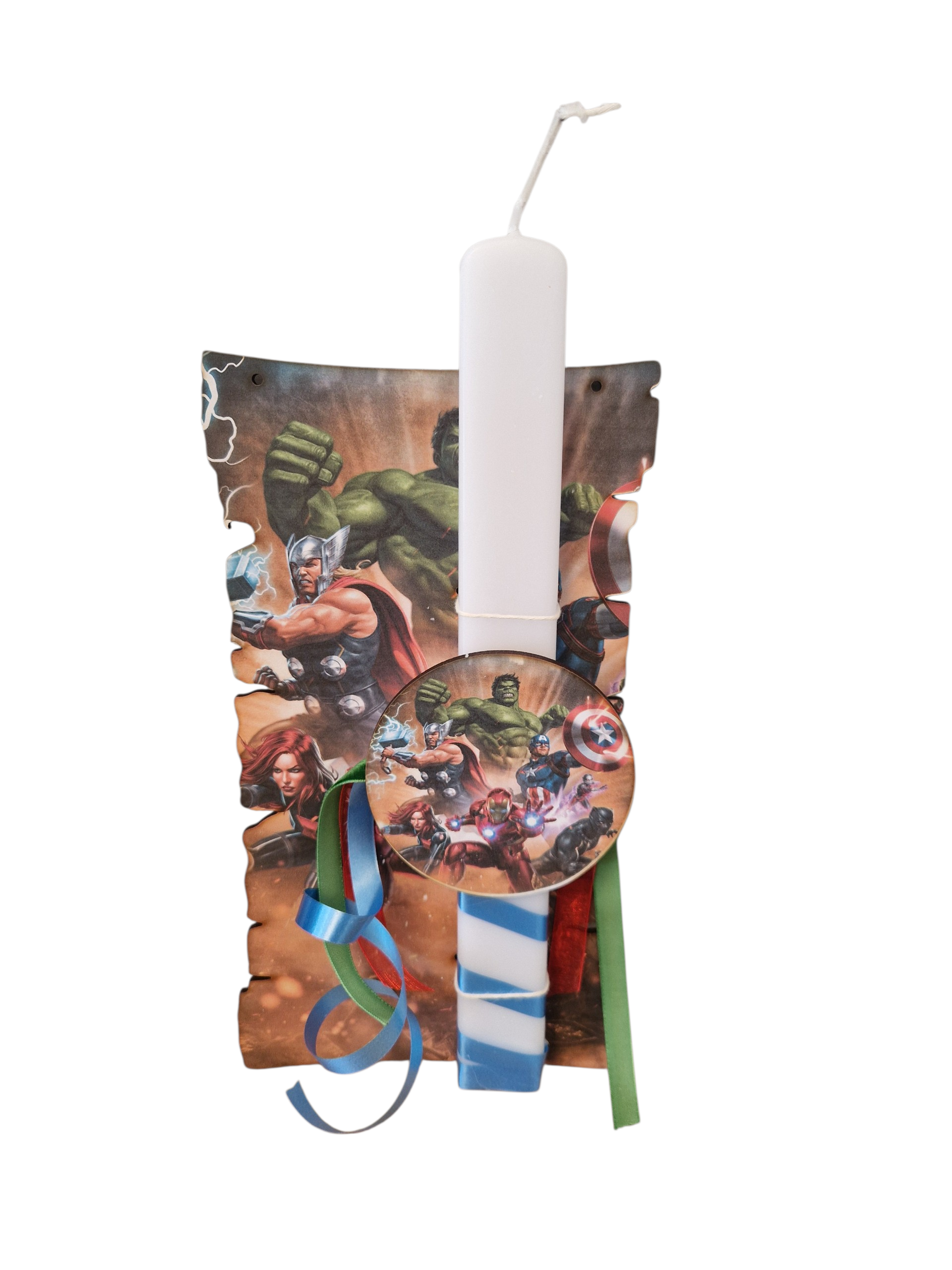 Avengers Easter Candle