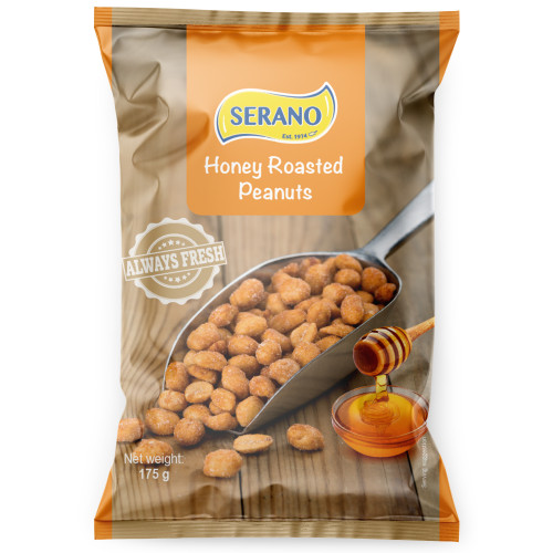 SERANO Honey Roasted Peanuts 175G