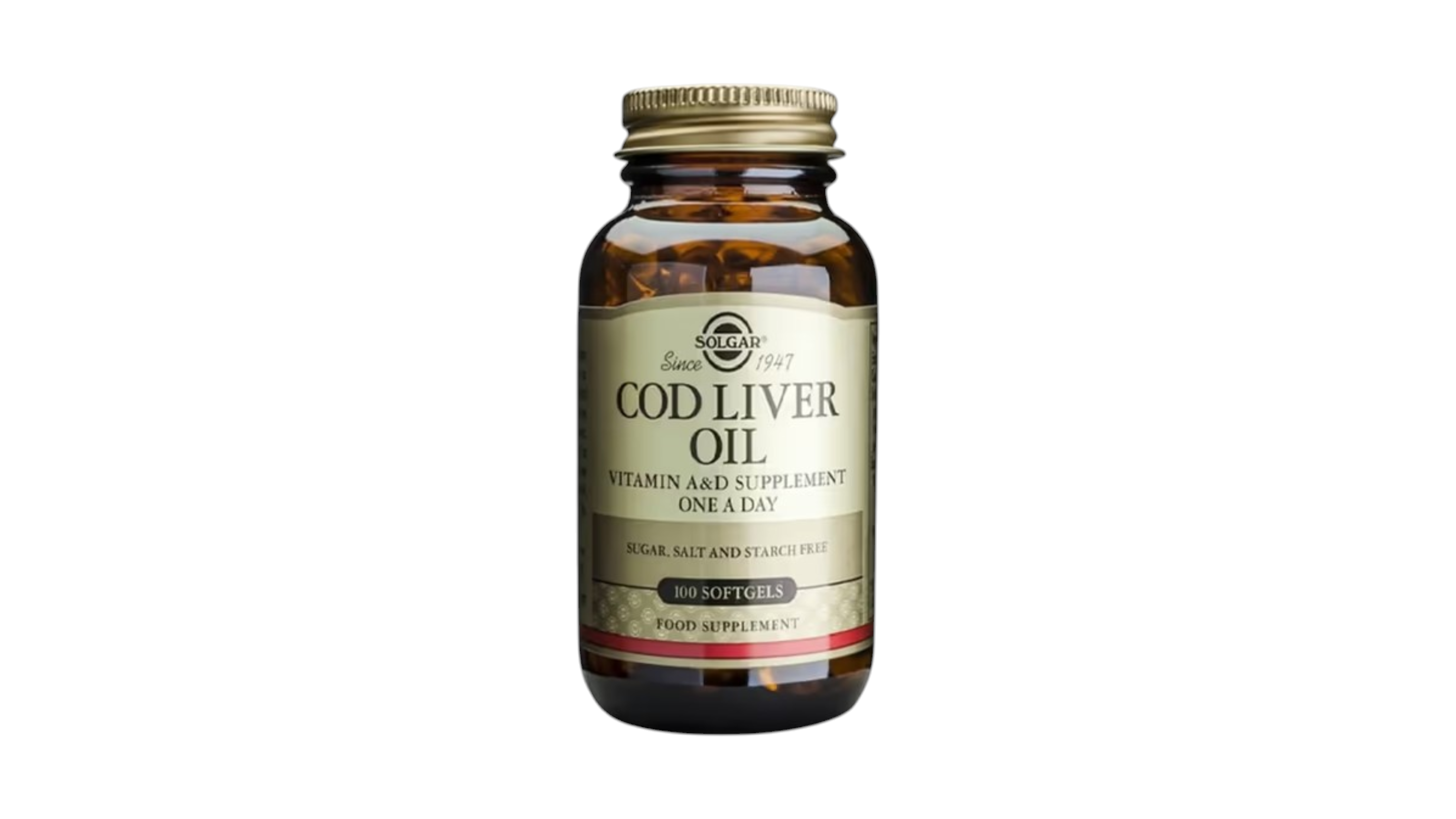 Solgar Cod Liver Oil Capsules 100