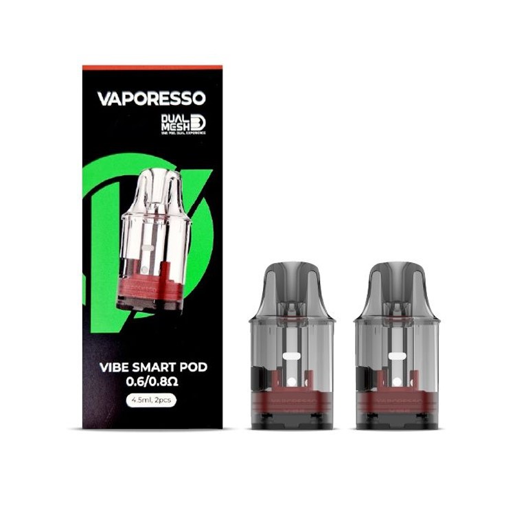 VAPORESSO - VIBE DUAL MESH POD 0.6ohm-0.8ohm